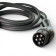 Зарядное EVCar Type2 6-16A B7 WiFi  (11кВт, 3 фазы, сменные вилки)